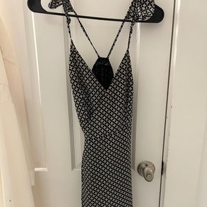 Wrap mini dress